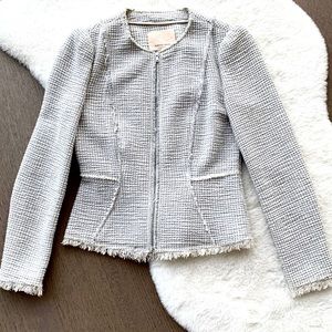 ▪️Rebecca Taylor▪️ Blue and White Tweed Jacket 💎